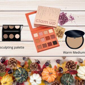 Farmasi Autum Glow Makeup Set 🌴 Palette + Powder + Eyeshadow